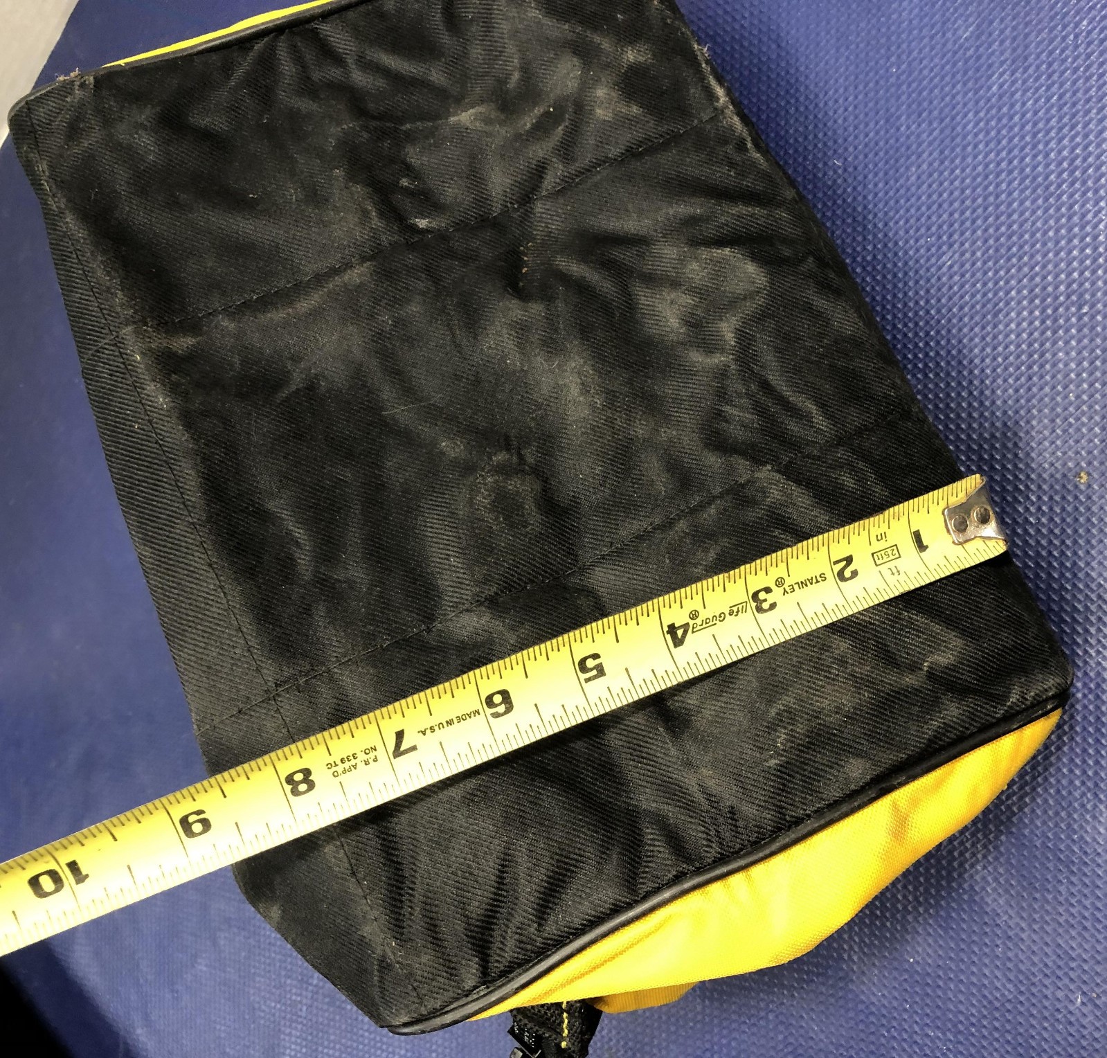 Voyager Tool Bag 11 x 8 x 8 black yellow small