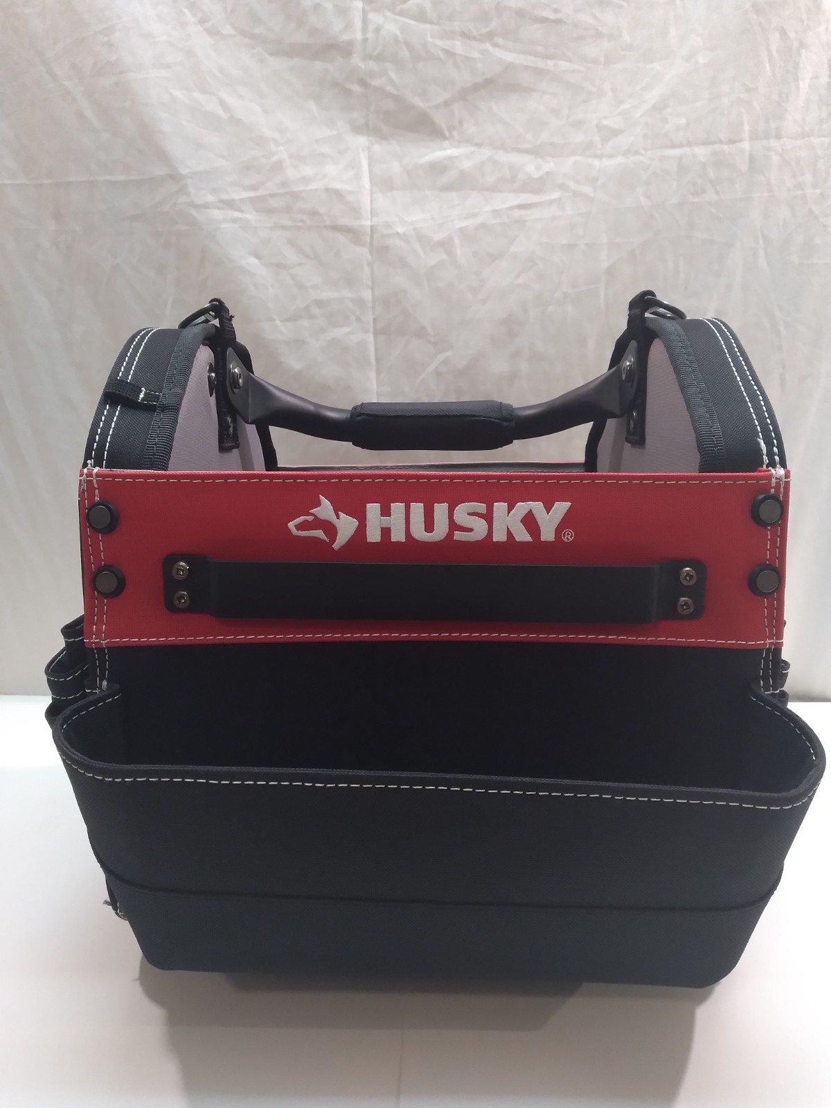 New Husky 12″ Tool Bag Electrician TOTE All Purpose Tote Cleaning Supply Holder