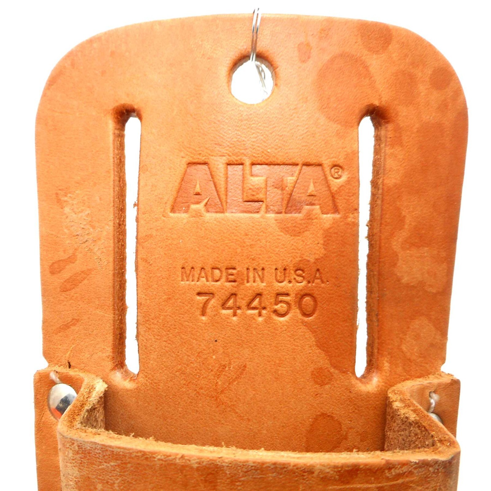 Alta Genuine Leather Garden Pruner Holder Tool Made in USA Lot of 2 pcs