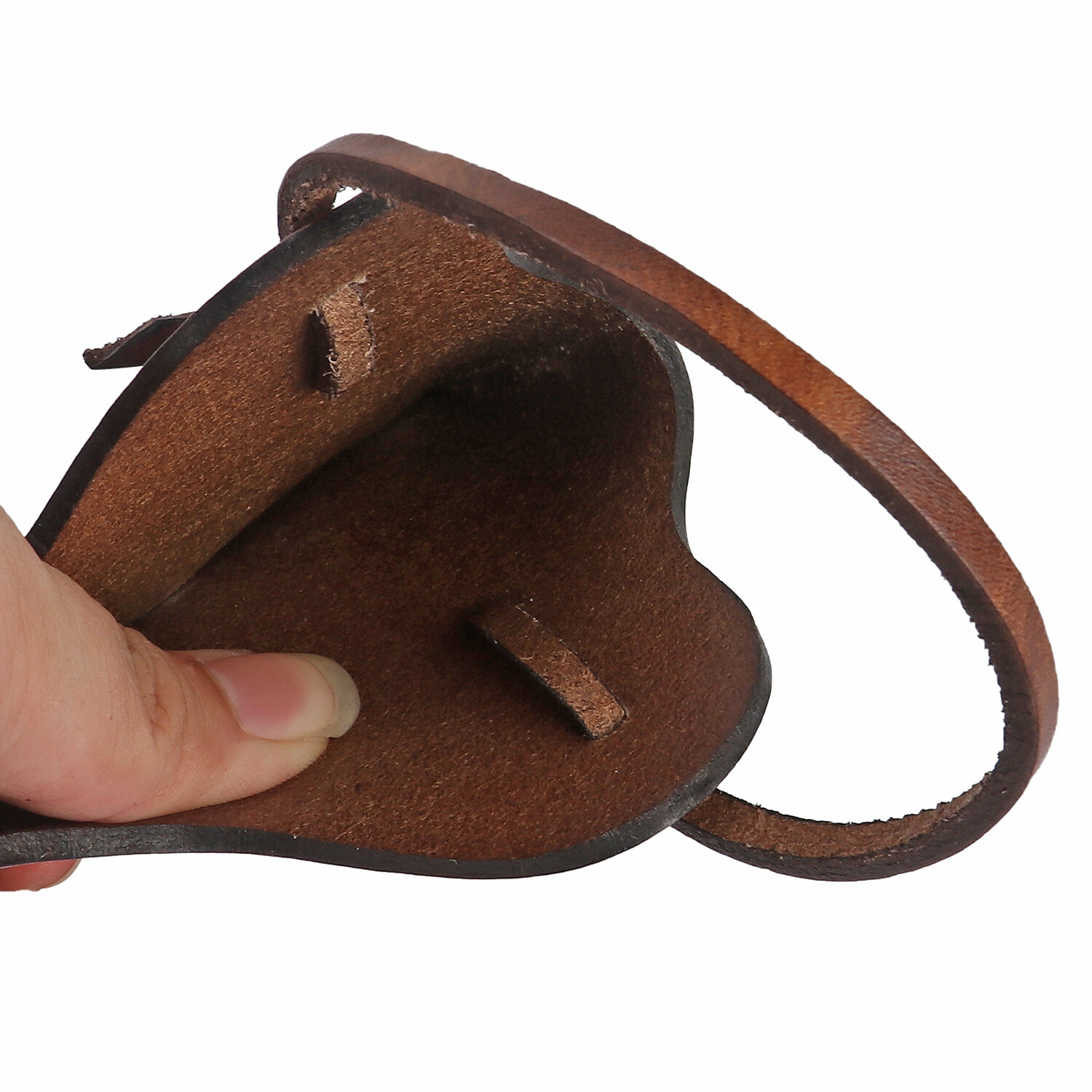 TOURBON Axe Holder Hatchet Lanyard Blade Sheath Head Cover-Cowhide Leather Craft