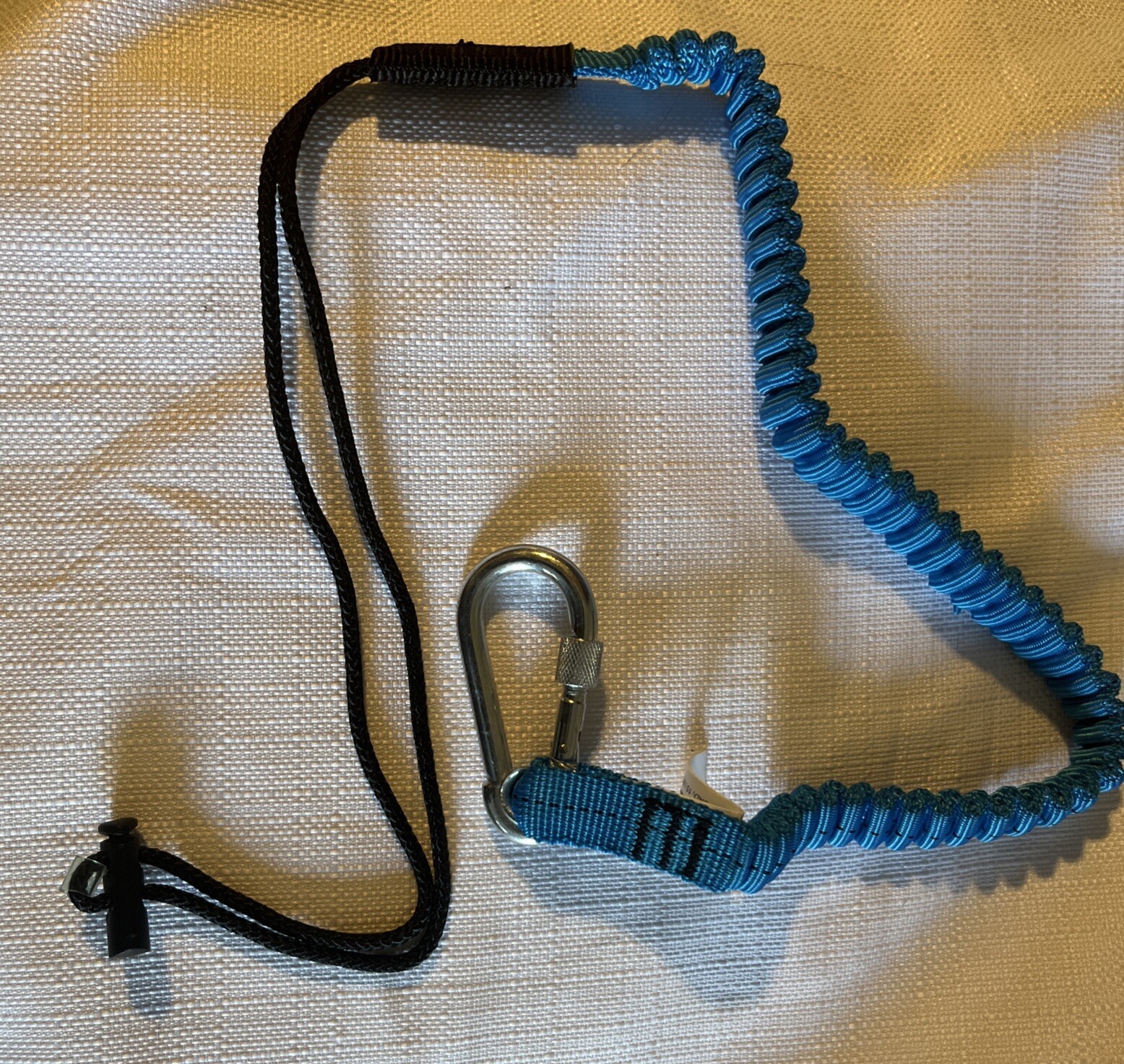 (Lot /3) Palmer Safety Tool Lanyard w/Screw Gate Carabiner Clip & 15 lb capacity