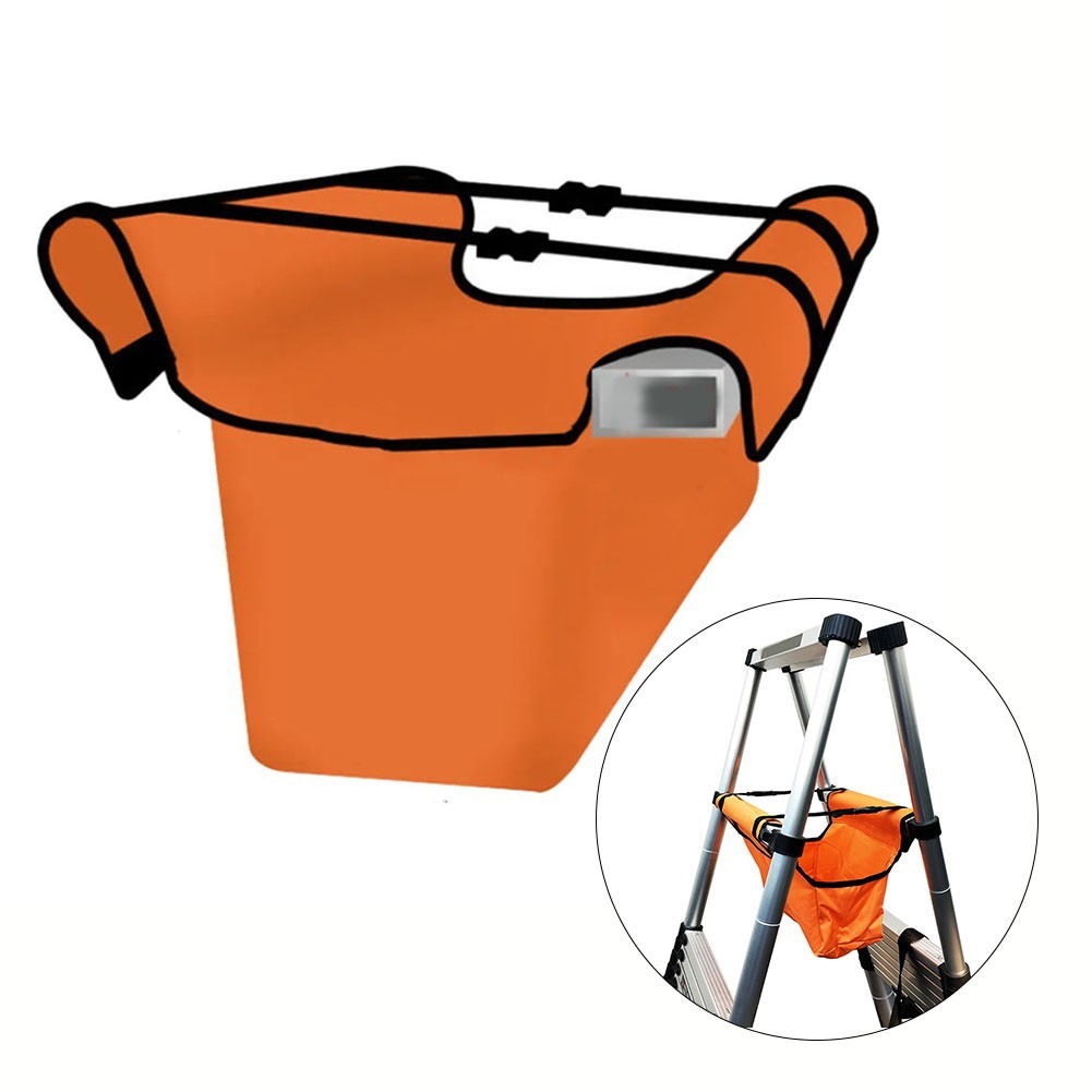 Tool Hanging Bag For Extension Ladder Telescoping Ladder Folding Ladder Tool Bag