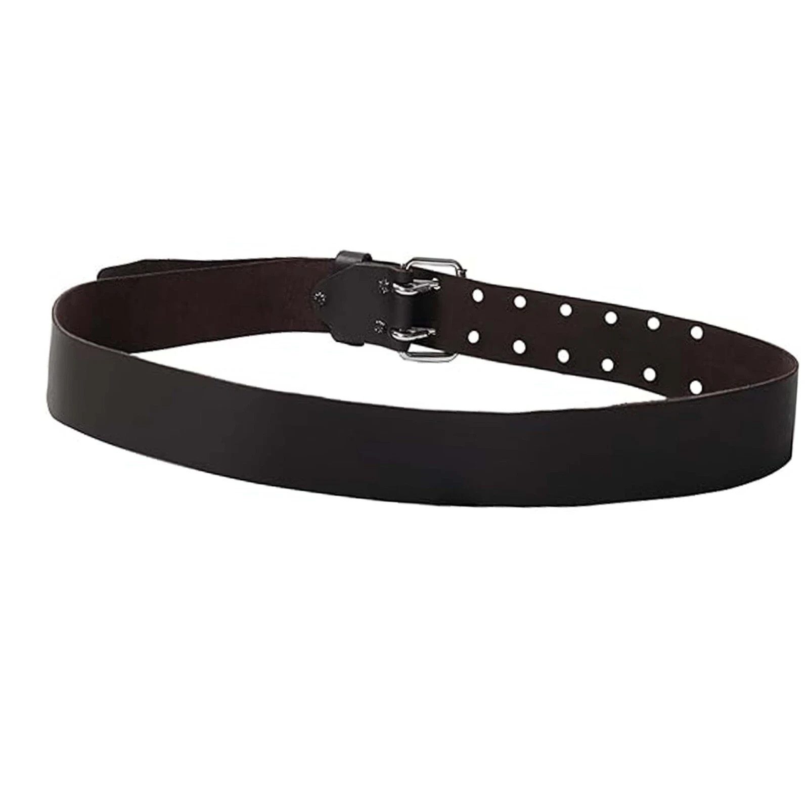 Heavy Duty Leather Tool Belt 2″ Wide – Top Grain Construction for Work & Trades
