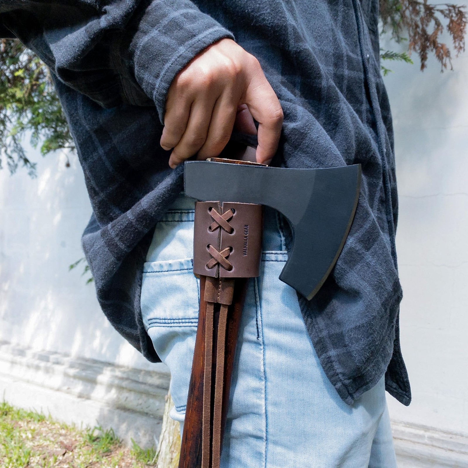 Gear, Braided Axe Holder with Belt Loop, Tool Organizer, Camping, Cosplay, Lu…