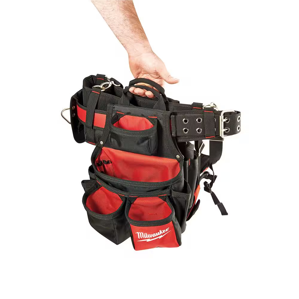 General Contractor Work Belt with Suspension Rig & 1-Pocket M12 Tool Holster