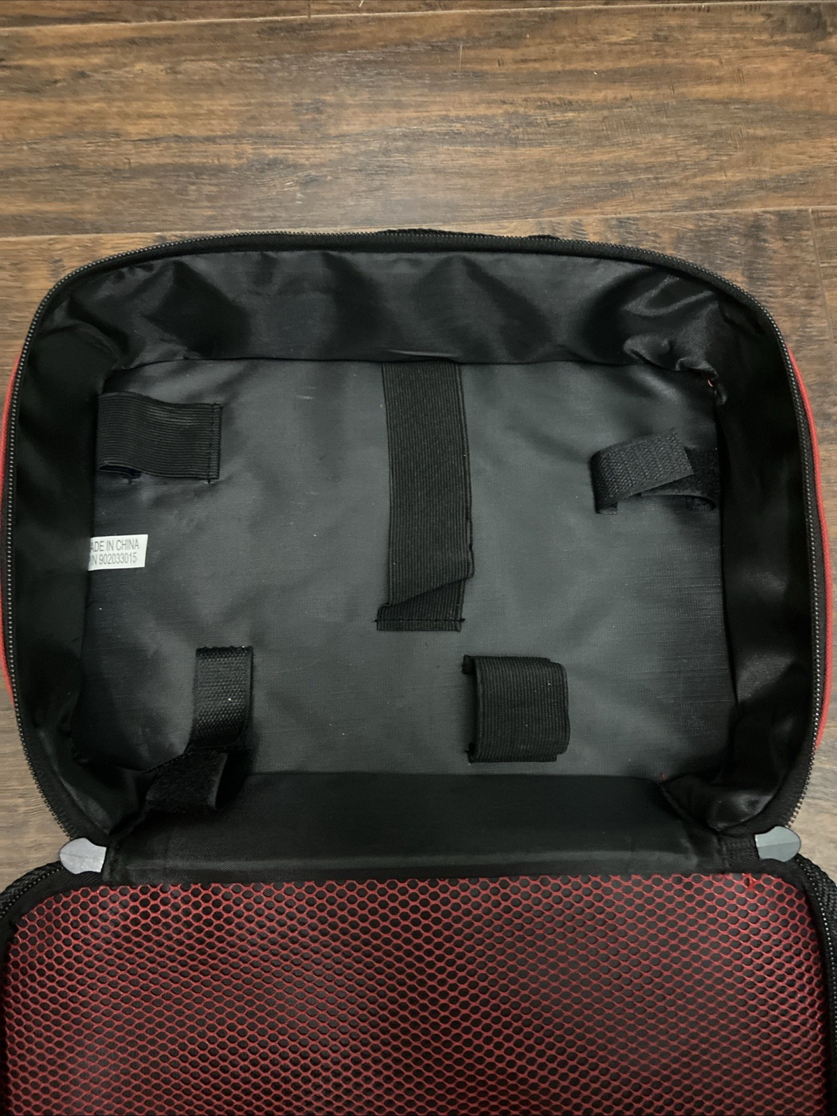 Milwaukee 13 inch M12 Contractor Tool Bag – Red 13x9x3 Great Shape