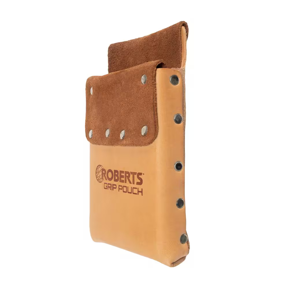 Deluxe Leather Grip Carpet Knife and Tool Pouch