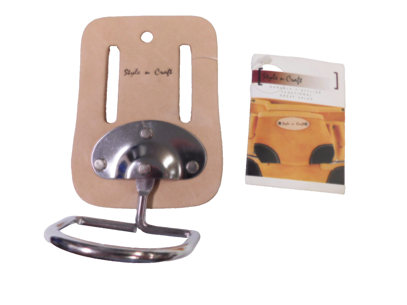 Style n Craft 94-007 Tool Belt – Swivel Hammer Holder-Leather