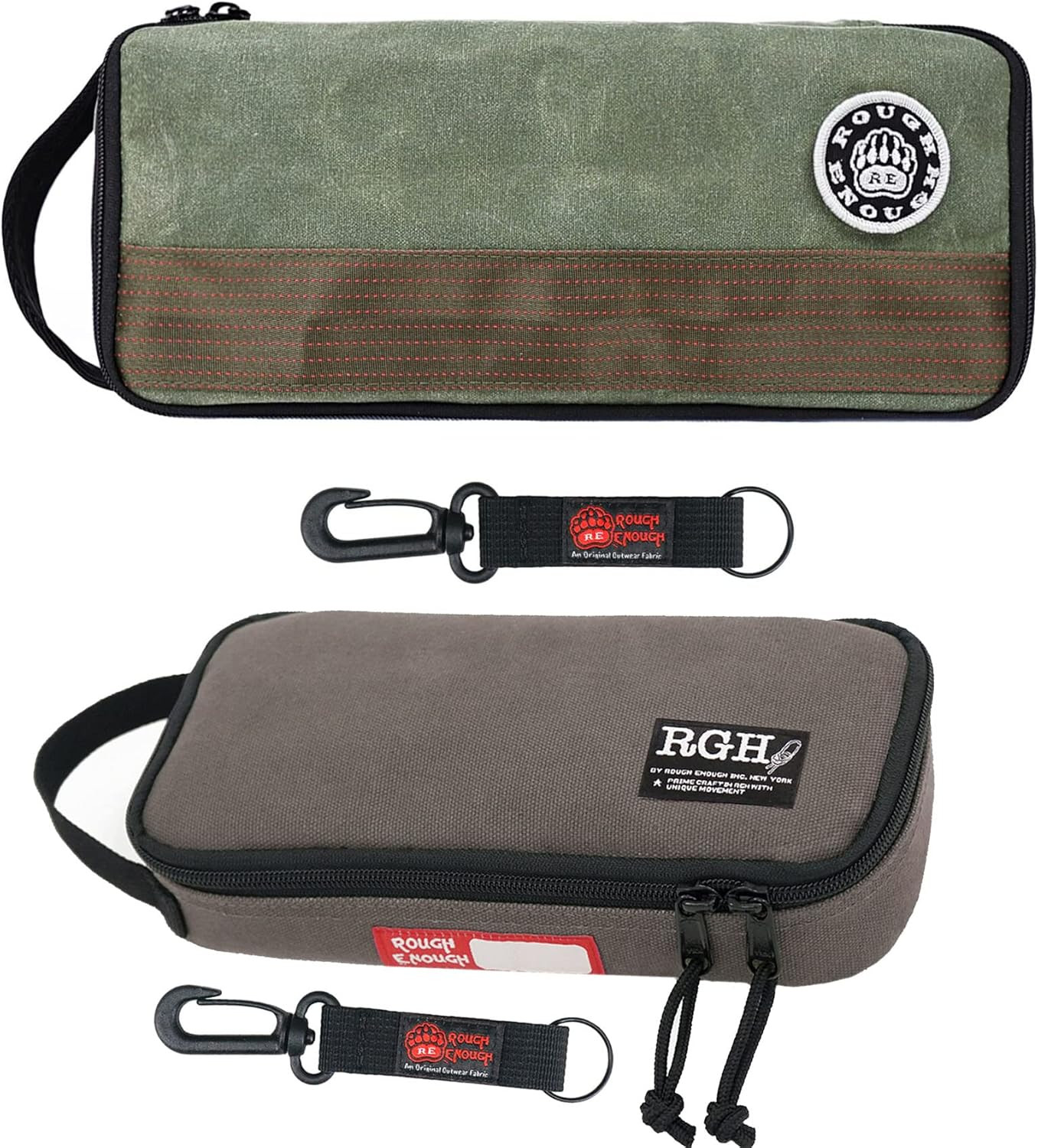 Rough Enough Canvas Tool Bags with Handle & Zipper – Versatile Bundle