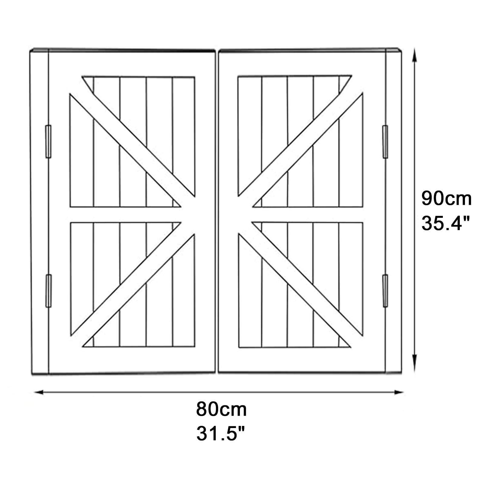 Swinging Doors Cafe Doors, Interior Solid Wood Swing Door, Saloon Cafe Doors,…
