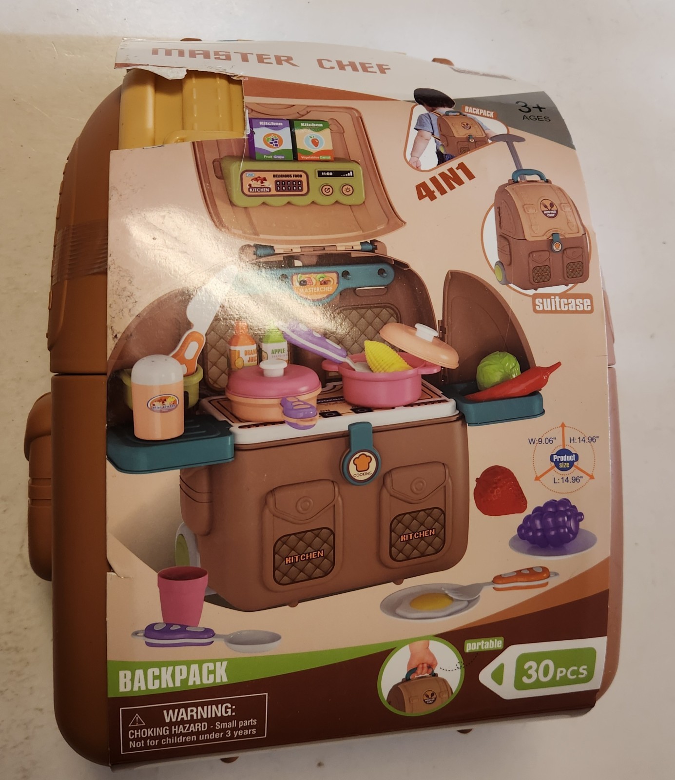 Master Chef 4 In 1 Backpack Portable-BRAND NEW