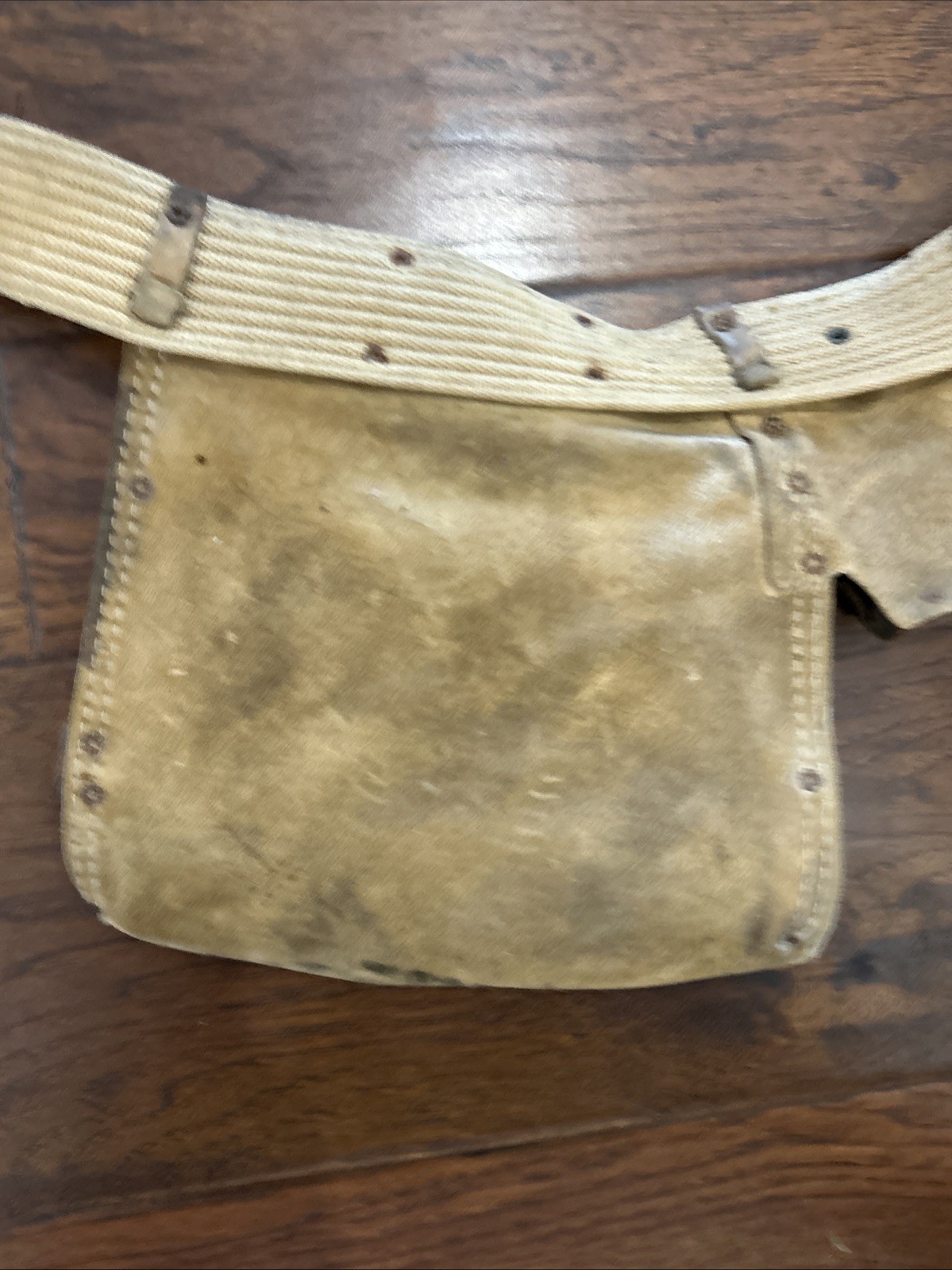 Vintage Sears Craftsman Carpenter Tool Belt Apron 45147 Heavy Top Grain Cowhide
