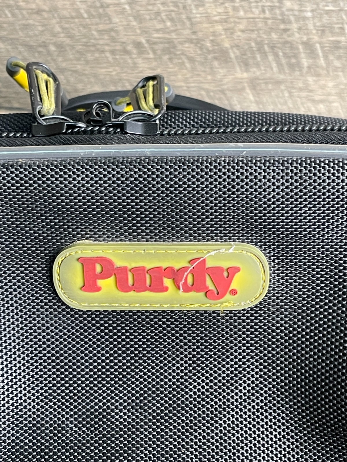 Purdy 14S250000 Tool Backpack Black Unisex Zip Outer Pocket Sleeve Shoulder