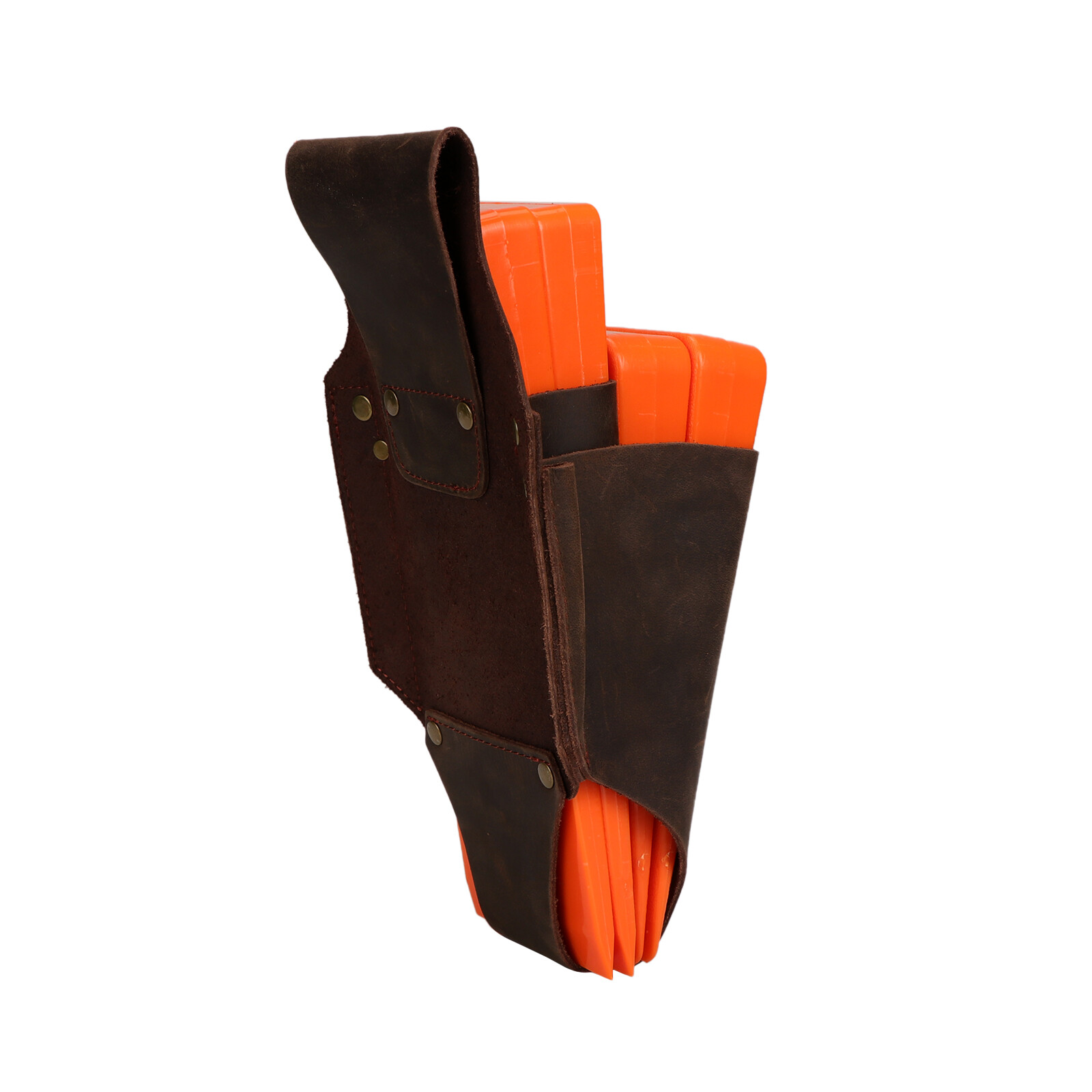 Leather Tool Holder Belt Pouch Tree Logging Wedge Holster File Case Bag