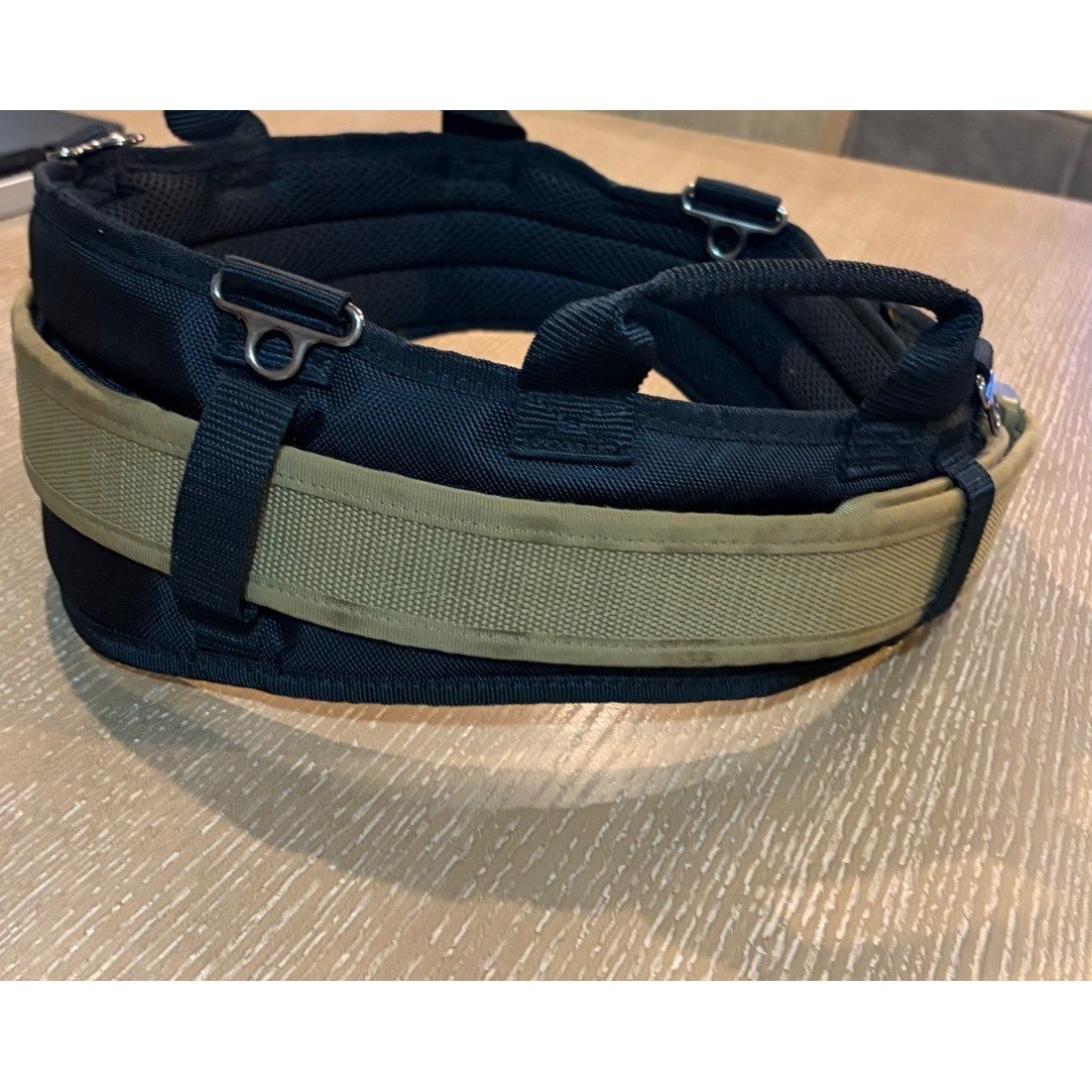 Klein Tools Padded Utility Duty Belt 35W-39W Large Tan Black Tactical Work Belt