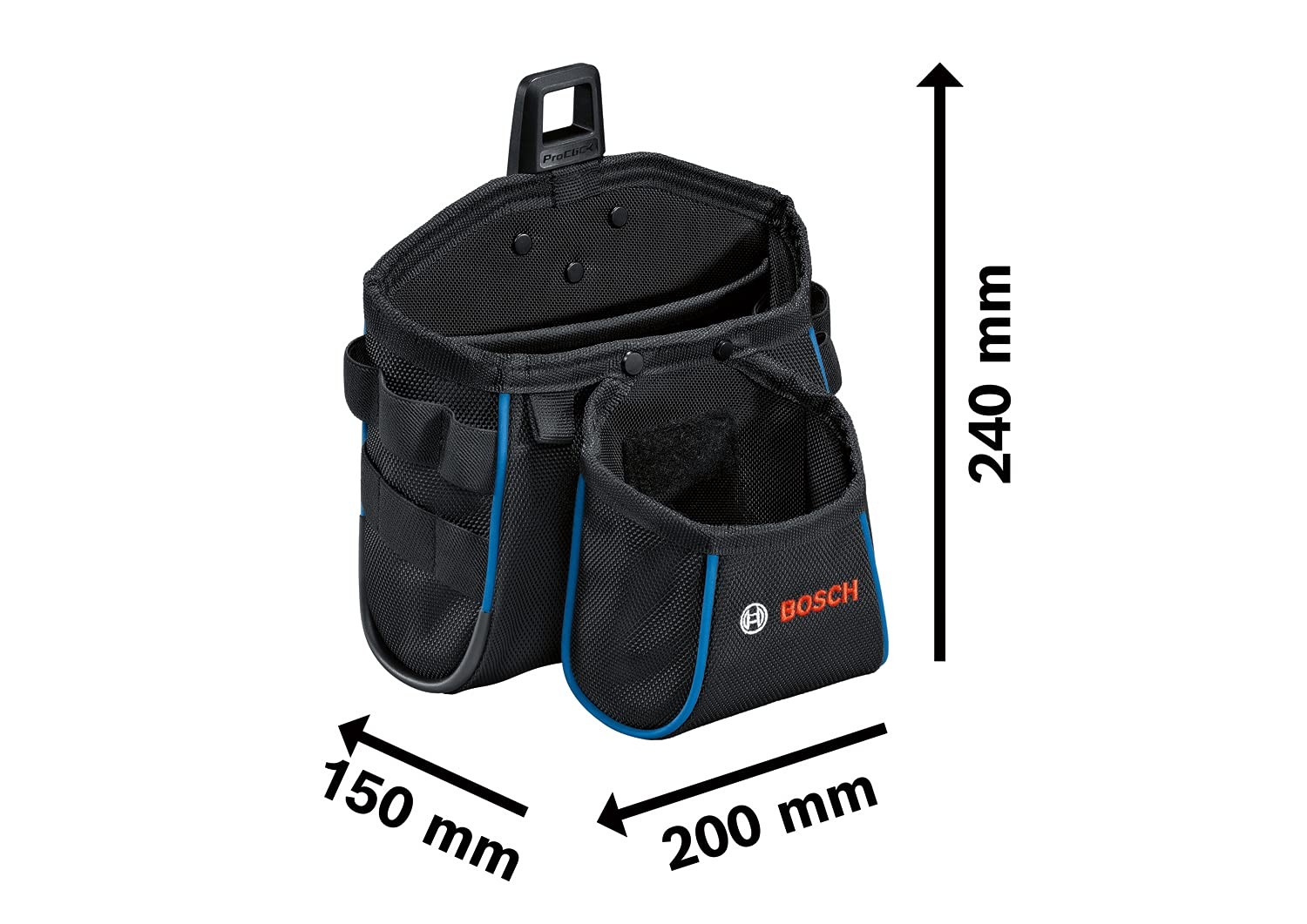 Bosch Professional Work Pouch GWT2 Black
