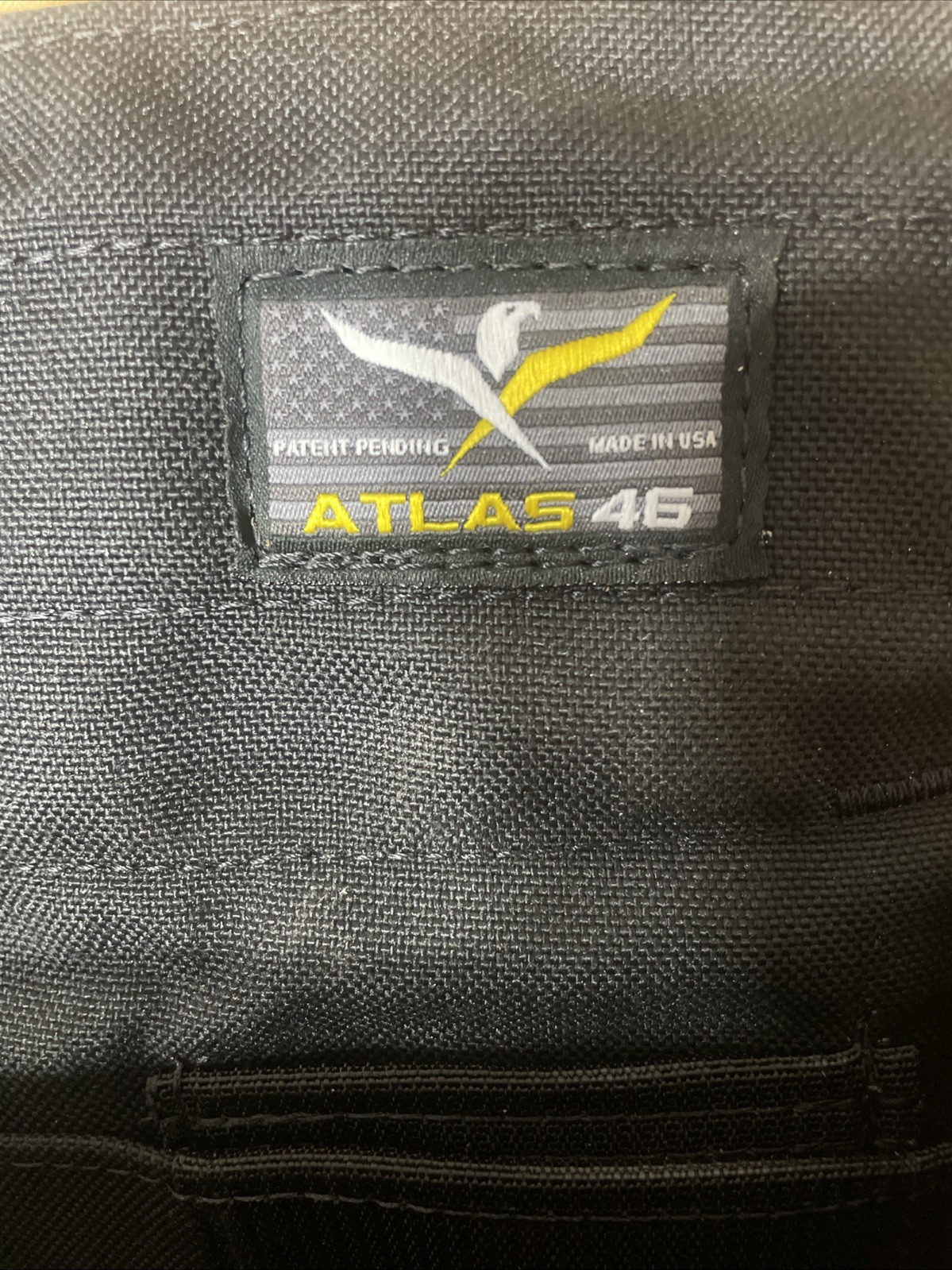 Atlas 46 AIMS Screw and Nail Attachment Tool Pouch V2 BLACK NWT Made In USA