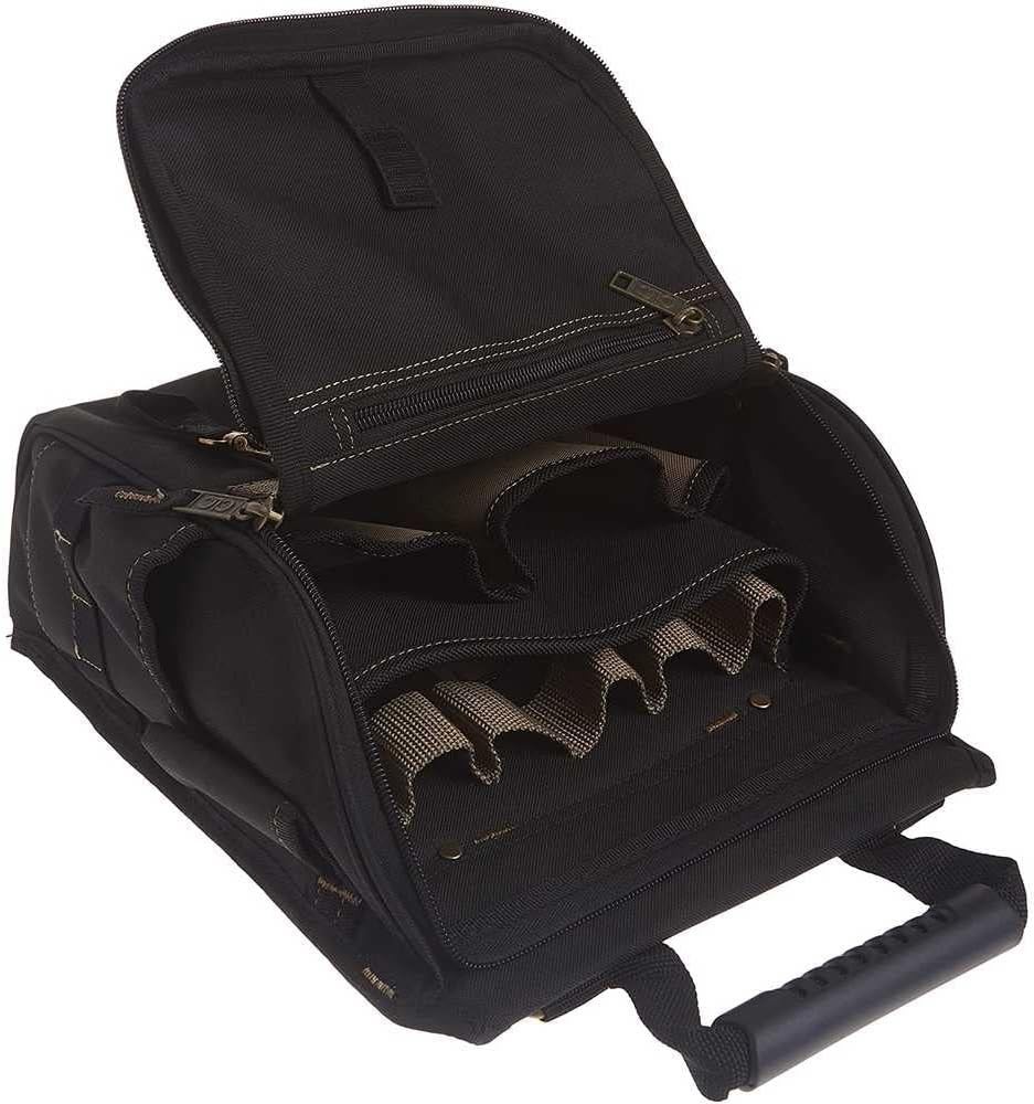 CLC 1509 Electricians Tool Pouch, 21 Pocket, Black