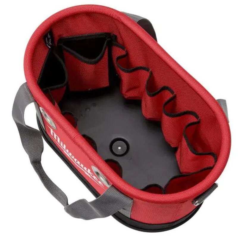 Milwaukee Oval Tool Bag Aerial Water Resistant 14.5 In.
