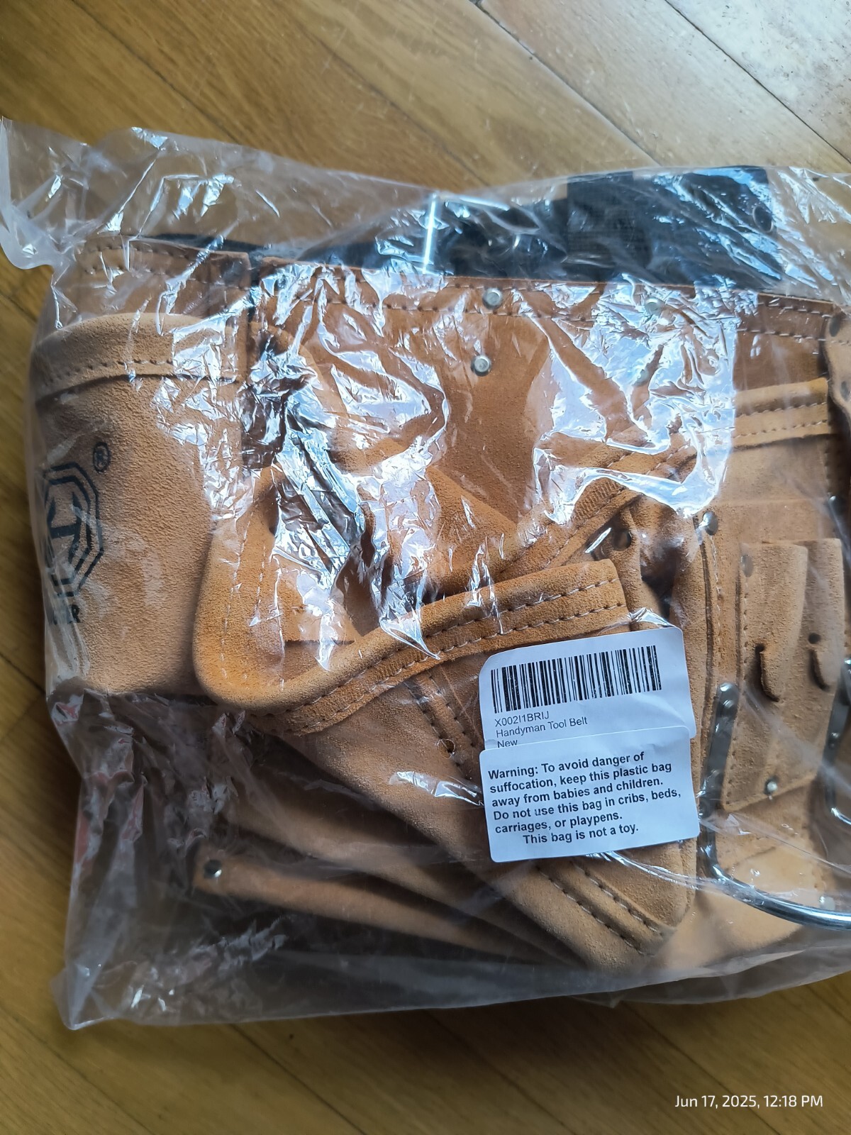 Suede Leather 46″ Tool Belt 12-Pocket Tool Utility Belt LT Brown New Dual Hammer