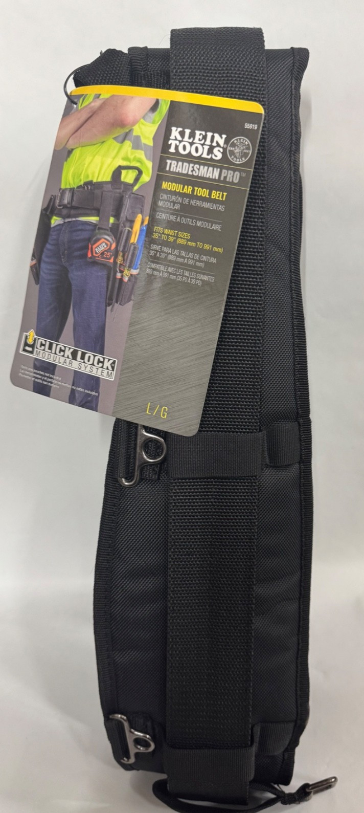 NEW KLEIN TOOLS TRADESMAN PRO MODULAR TOOL BELT SIZE L WAIST 35″ – 39″ 55919
