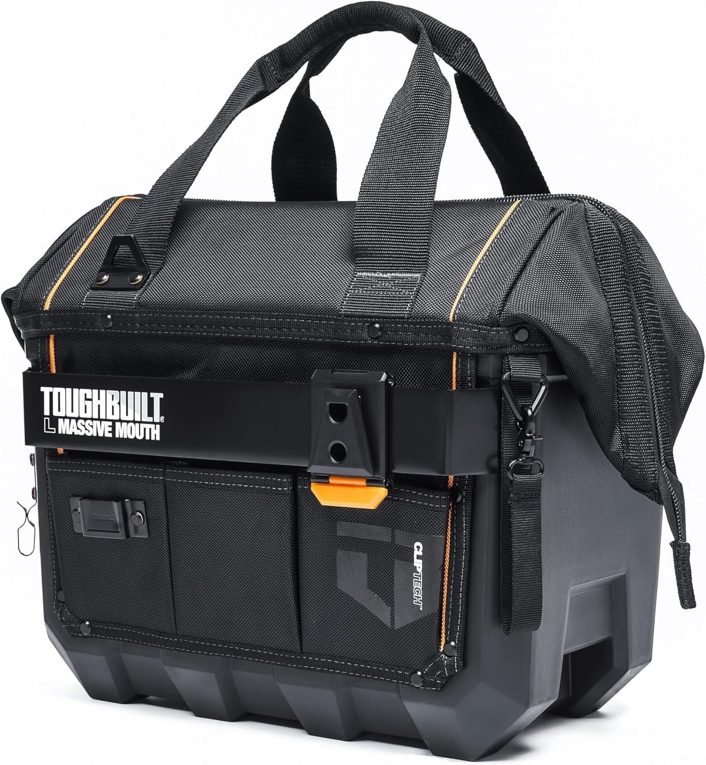 ToughBuilt ClipTech Series–16″ Heavy-Duty Massive Mouth Tool Bag