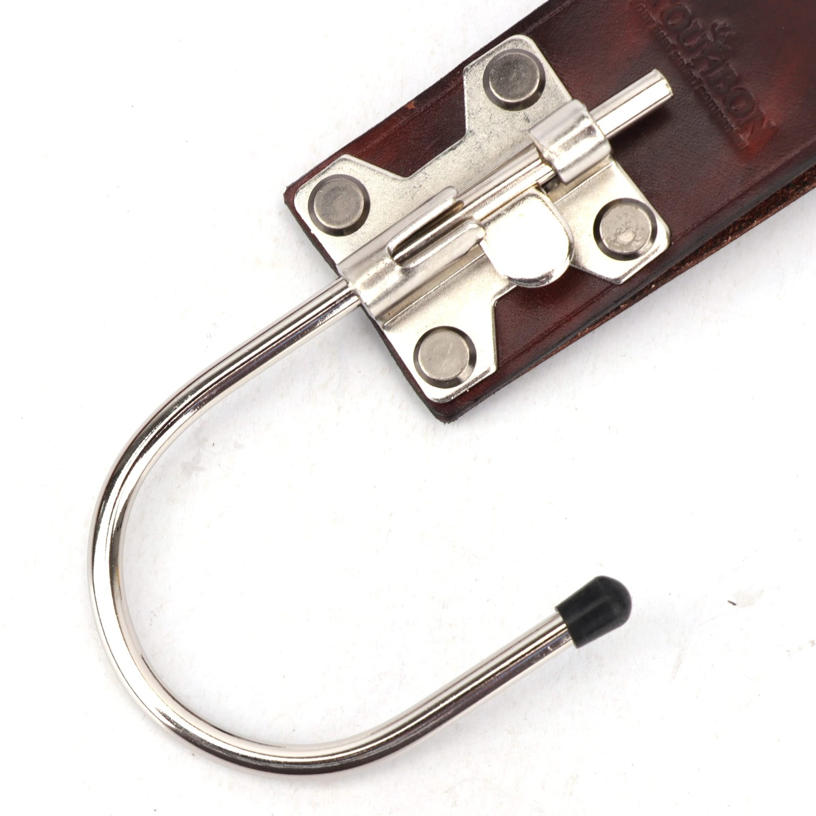 Leather Tool Holder Drill Hook for 3-inch Carpenter Tool Belt