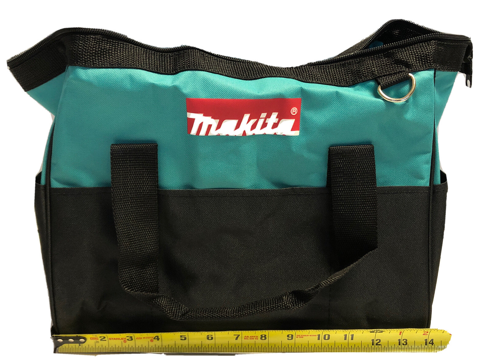 NEW MAKITA 14″ X 11″ X 9” Medium Tool Bag w/ 8 Exterior Pockets + Shoulder Strap