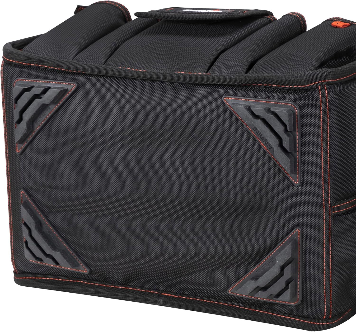 Heavy Duty Open-Top Tool Carrier with 32 Pockets and Durable Base Pad Feet