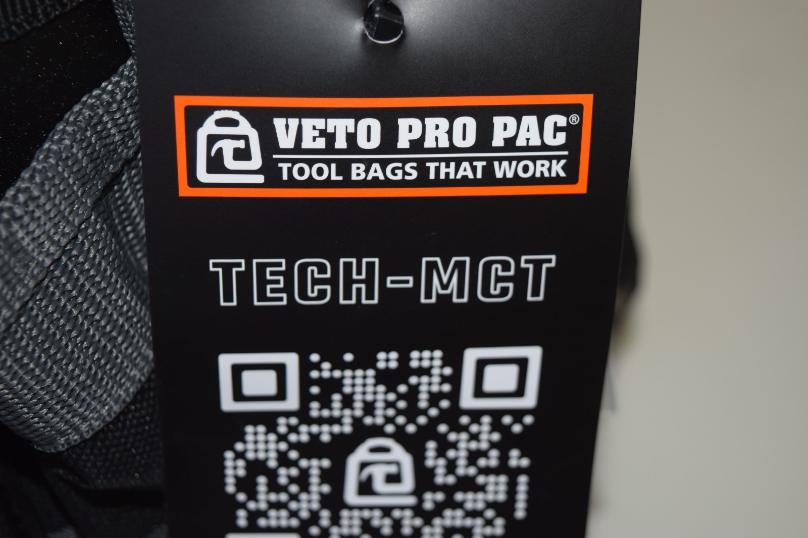 Veto Pro Pac TECH MCT Compact/Tall Installation Tool Bag – NEW w/Tags!