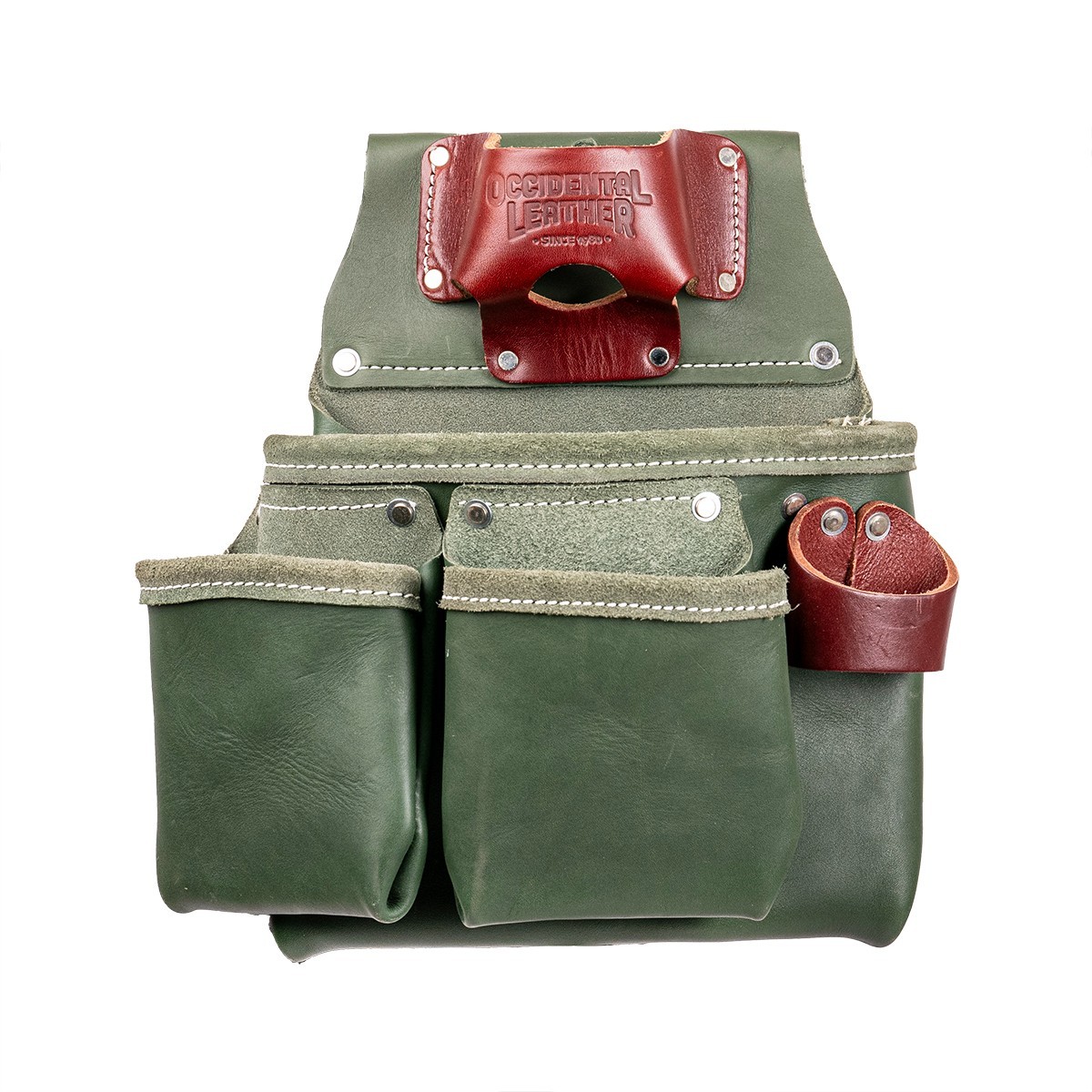 Occidental Leather G5018DB 3 Pouch Pro Tool™ Bag – Green