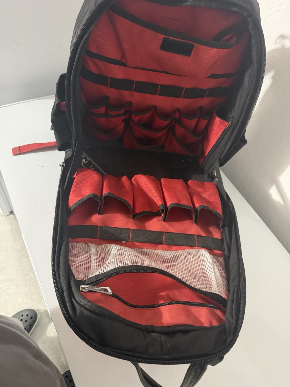 Milwaukee 48-22-8301 48-Pocket Tear-Resistant PACKOUT Modular Storage Backpack