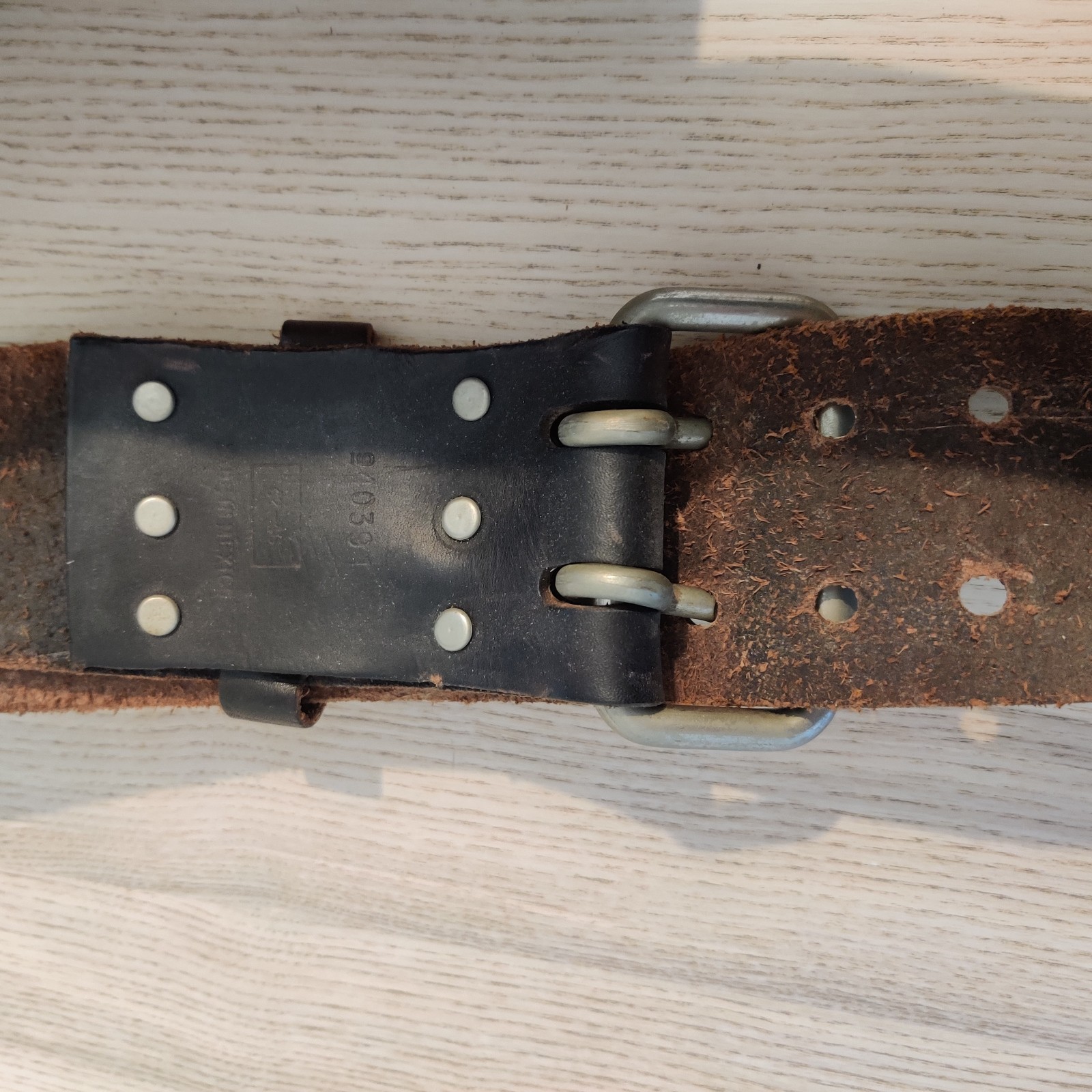 Craftsman 40391 Carpenter Leather Tool Belt 42-46 Tape Measure Holder CLC Pouch