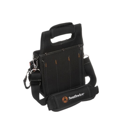 8.5″ Electricians Shoulder Pouch Light 16 Pocket Padded Handle Tool Storage