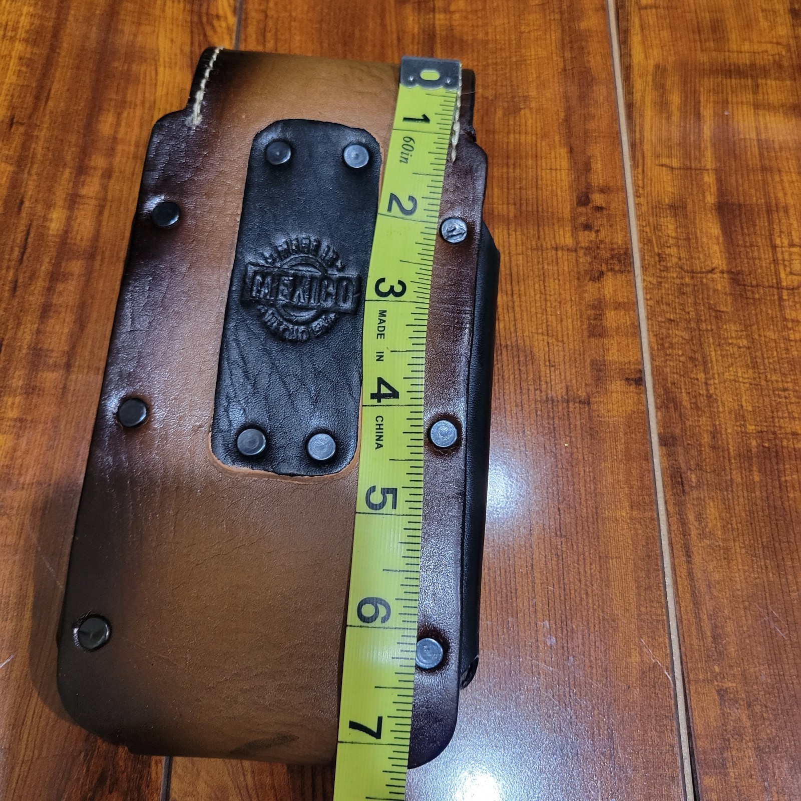 Horse Western Leather Phone Holstor LARGE 7×3.75 » Handcrafted in Mexico Snap