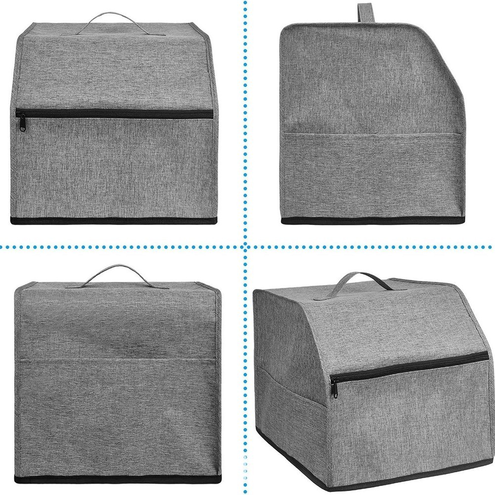 Oxford Cloth Overlock Sewing Machine Cover with Multiple Storage Options