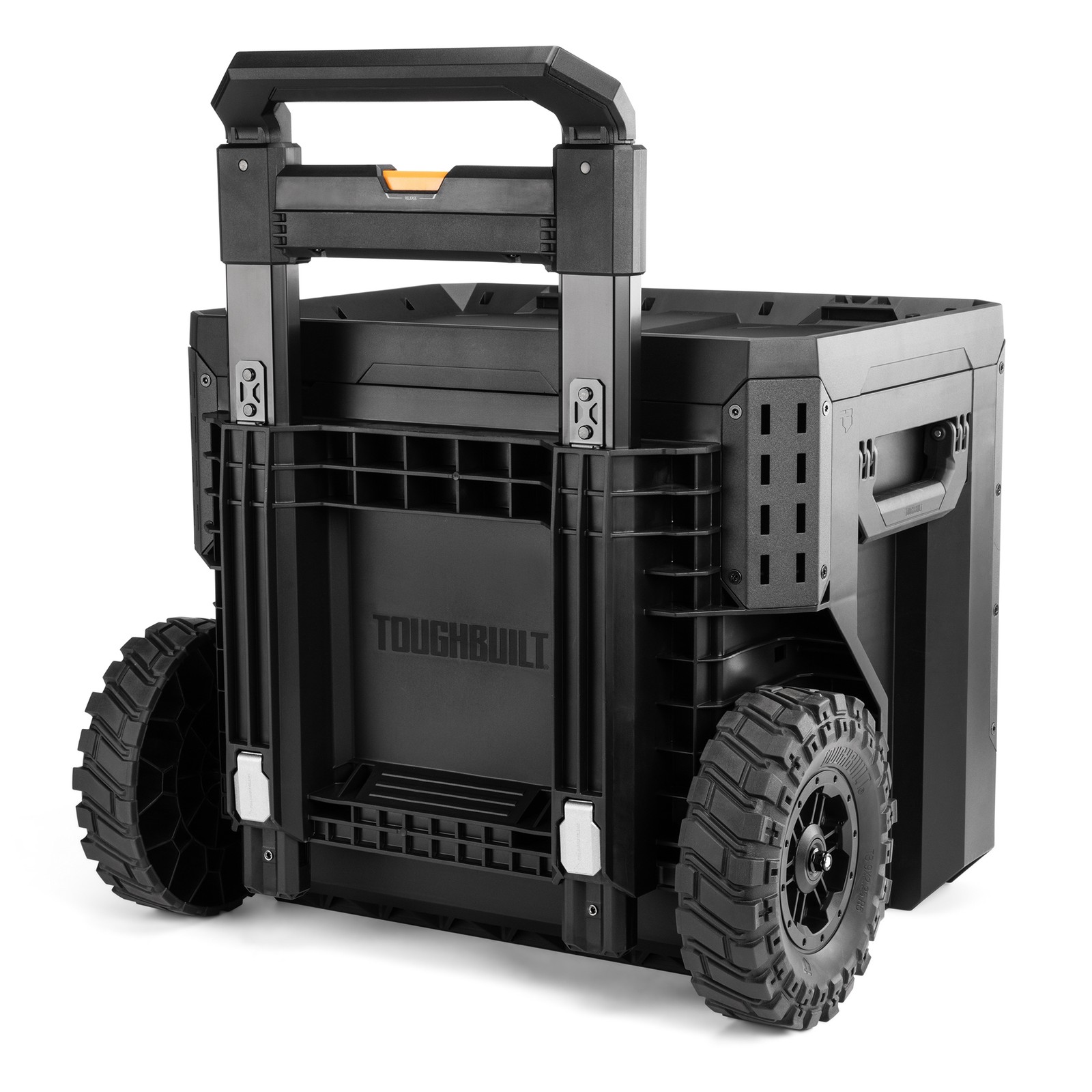 ToughBuilt StackTech 2-Drawer Rolling Locking Box, Tool Storage & Gear Organizer