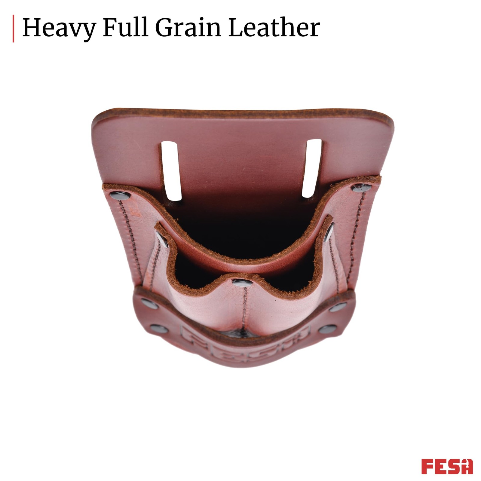 Leather Utility Knife Pouch – Full Grain Leather Knife Pouch for Belt with 2 …