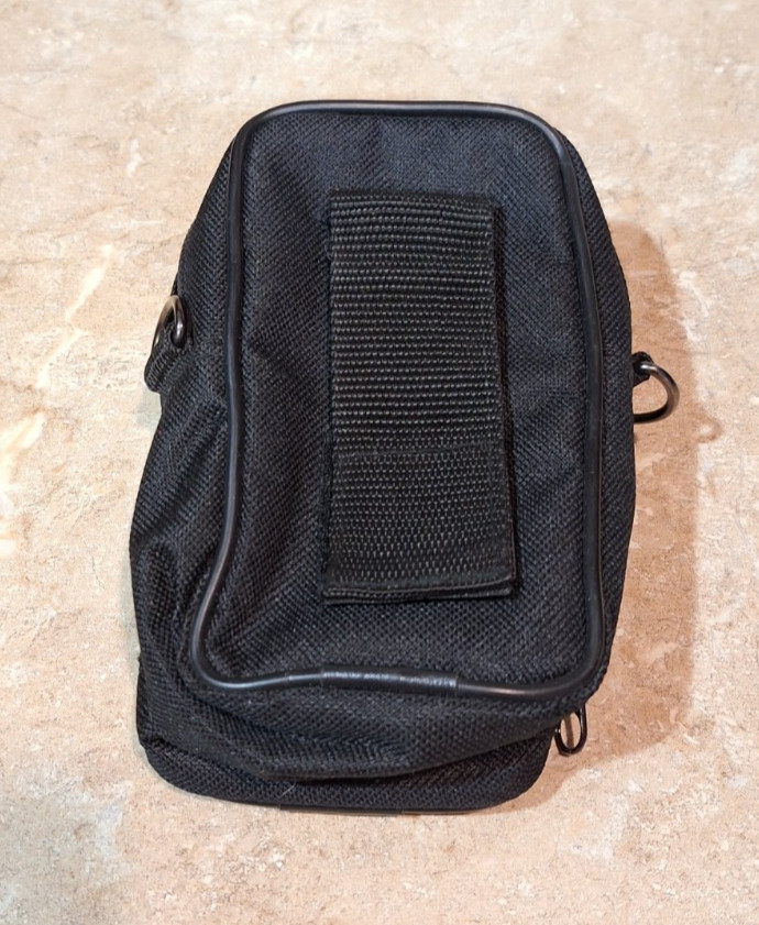 New Multi Tool Pouch Bag Screwdrivers Scissors Pens Belt Thru Black 6.5″ x 4″