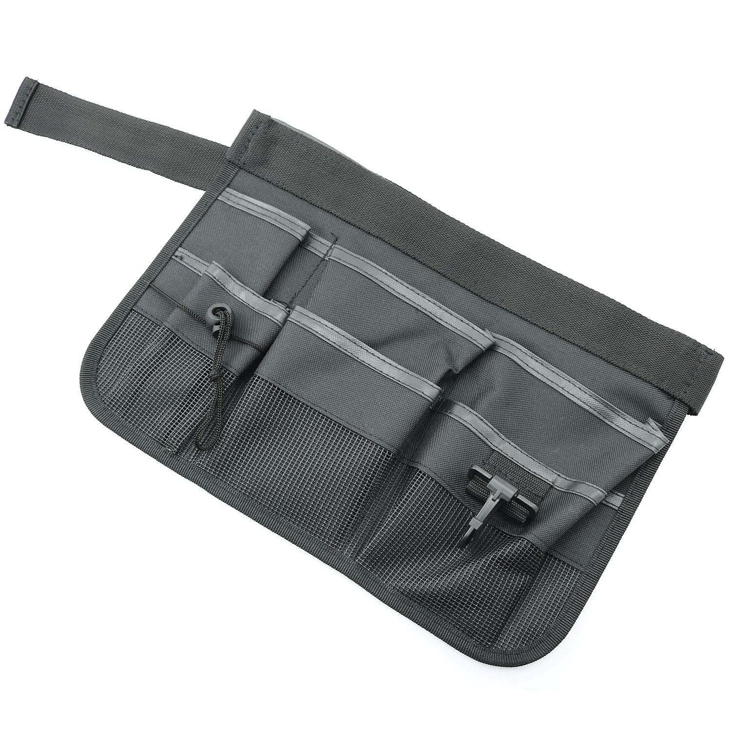 Gardening Tools Belt 33x23mm 13×9 Inch Black Waist Bag Organizer Apron