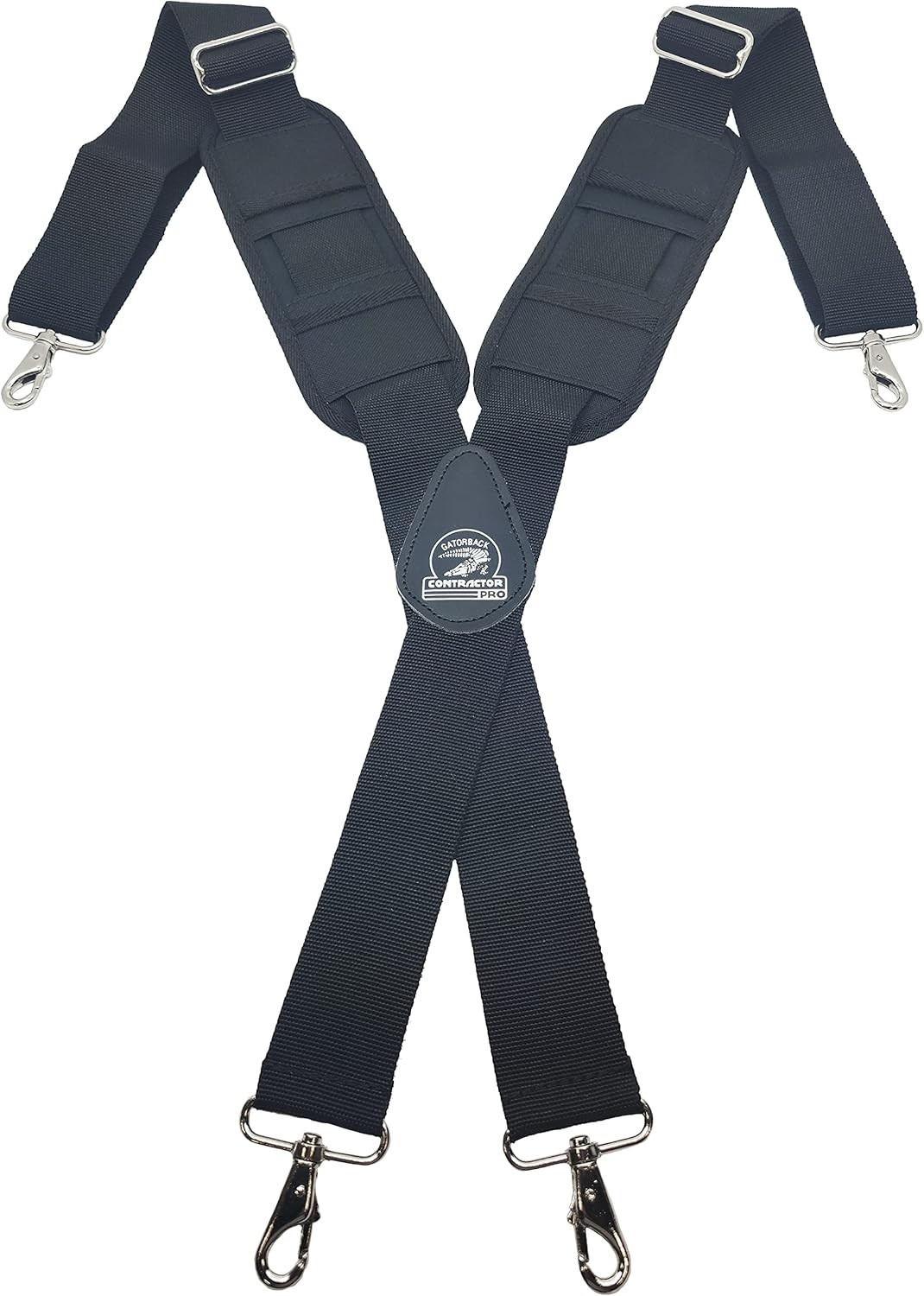 Ultimate Comfort Molded Air Channel Suspenders for Tool Belts – Adjustable Fit
