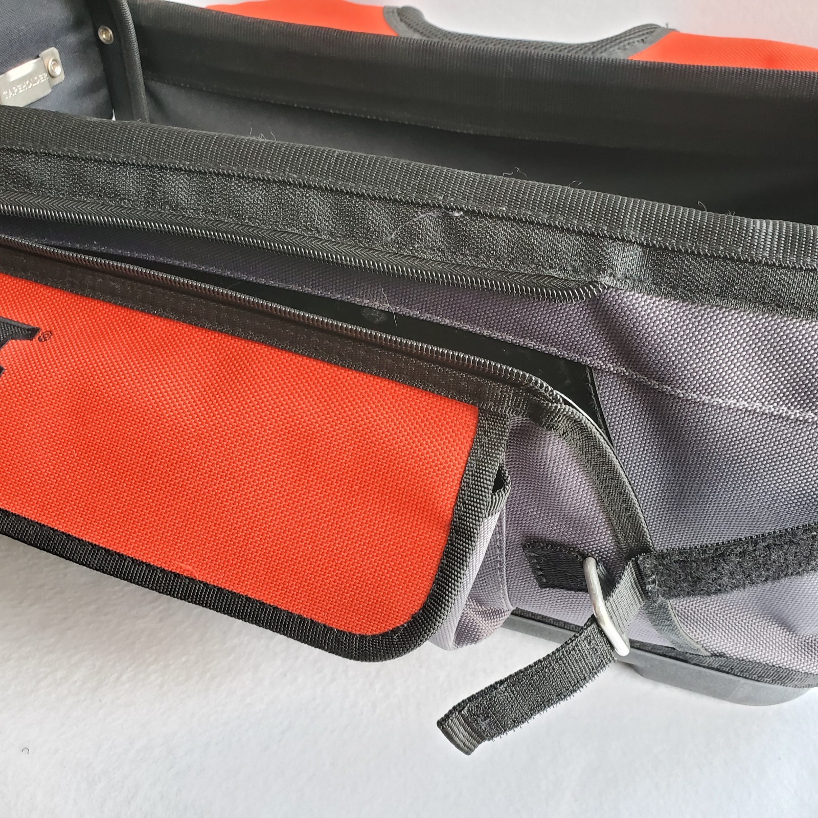 Proto J120TB Open Tote 10 Pocket Tool Bag Large 20″ x 11″ x 15″ Red & Gray LOOK