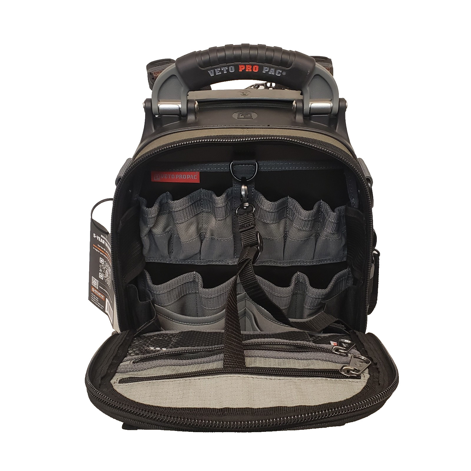 VETO Pro Pac TECH PAC MC Compact Full Service Tech Tool Backpack 18 L – VPP10066