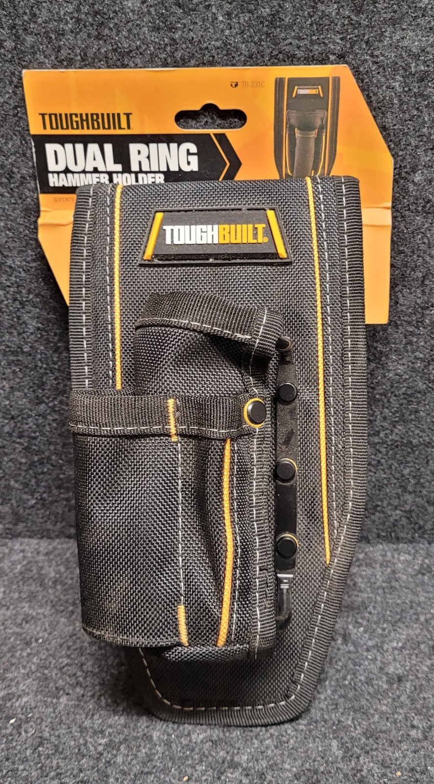 TOUGHBUILT ClipTech 3pc Tool Belt Set TB-CT-111-CP + Fastener Bags + Holders