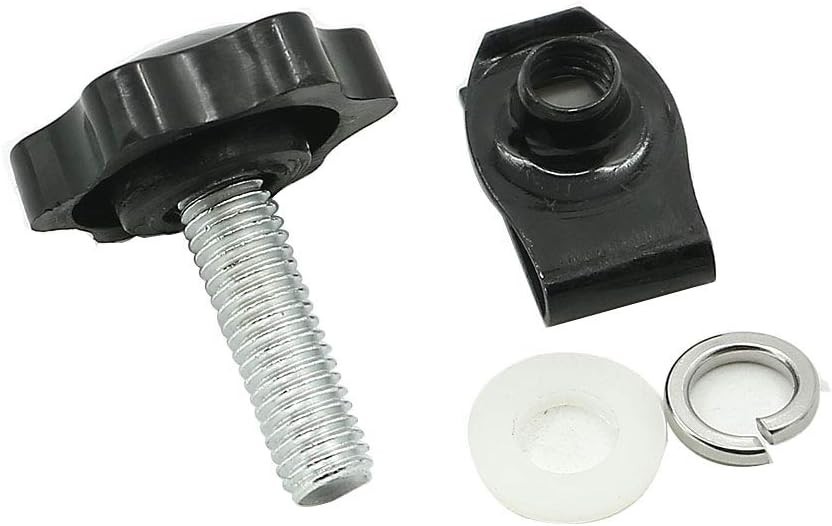 Black Hardbagger Security Theft Deterrent Saddlebag Locks Mounting Hardware F…