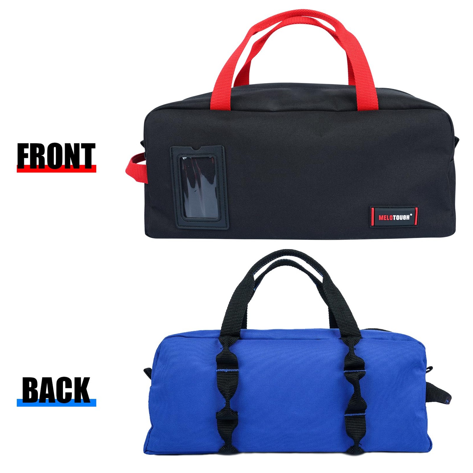Canvas Tool Bag Heavy Duty Tool Tote Bag Combo Kit-1 Medium & 1 Big Tool Orga…