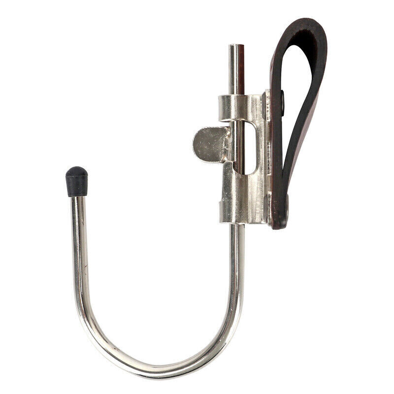 2 Packs Leather Metal Tool Hook Hanger Drill Carry Belt Workshop Holster-TOURBON