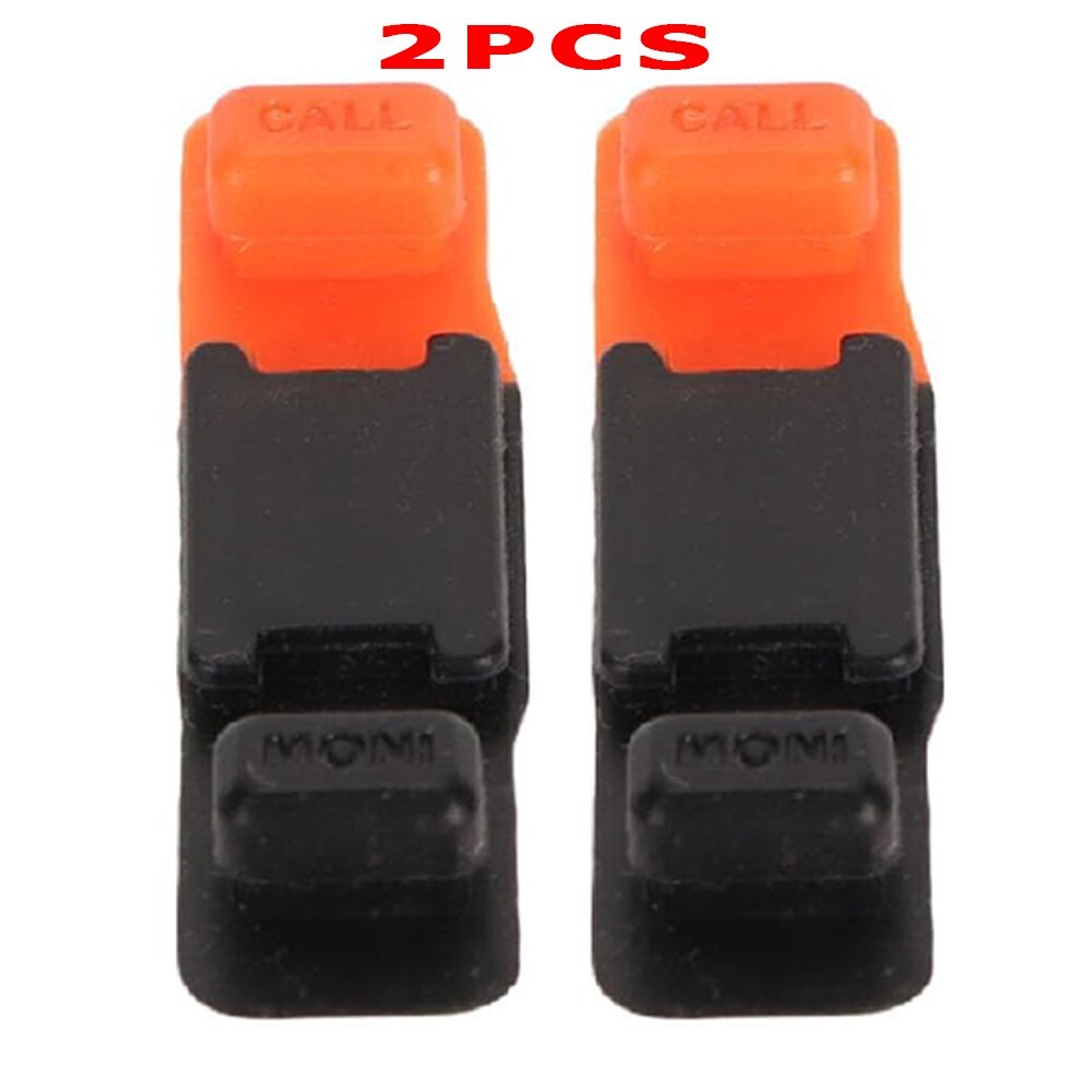 2Pcs Replacement PTT Rubber Button Side Key fits Baofeng UV-5R 5RA 5RE F8+ Radio