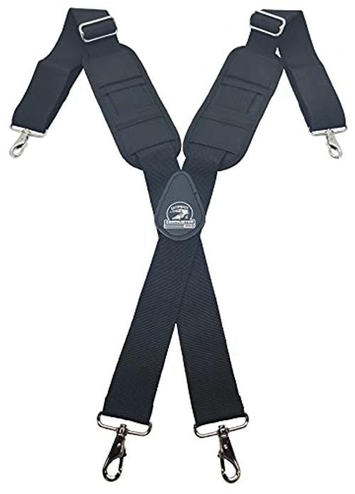 B606 Molded Air Channel Suspenders w/Spring Hooks. Extreme Comfort and