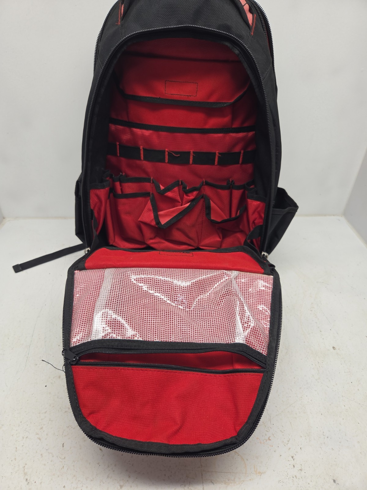 Milwaukee 48-22-8200 35-Pocket Impact Resistant 1680 Ballistic Jobsite Backpack
